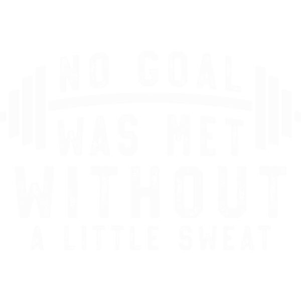 006 No Goal Was Met DISTRESSED wht Thumbnail